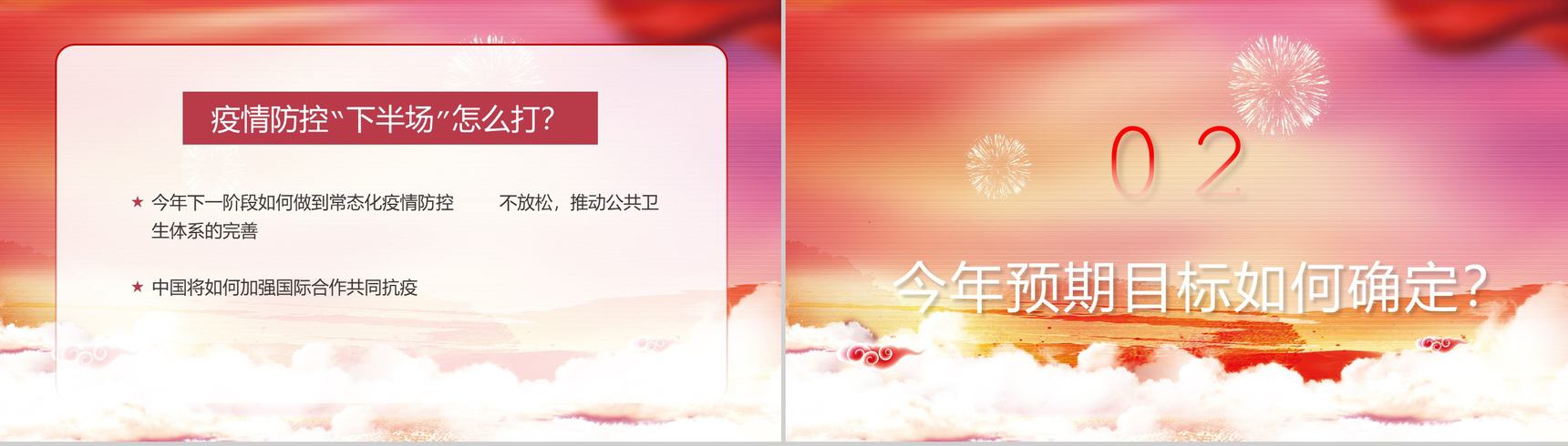 全国两会民生热点话题学习心得PPT模板-4