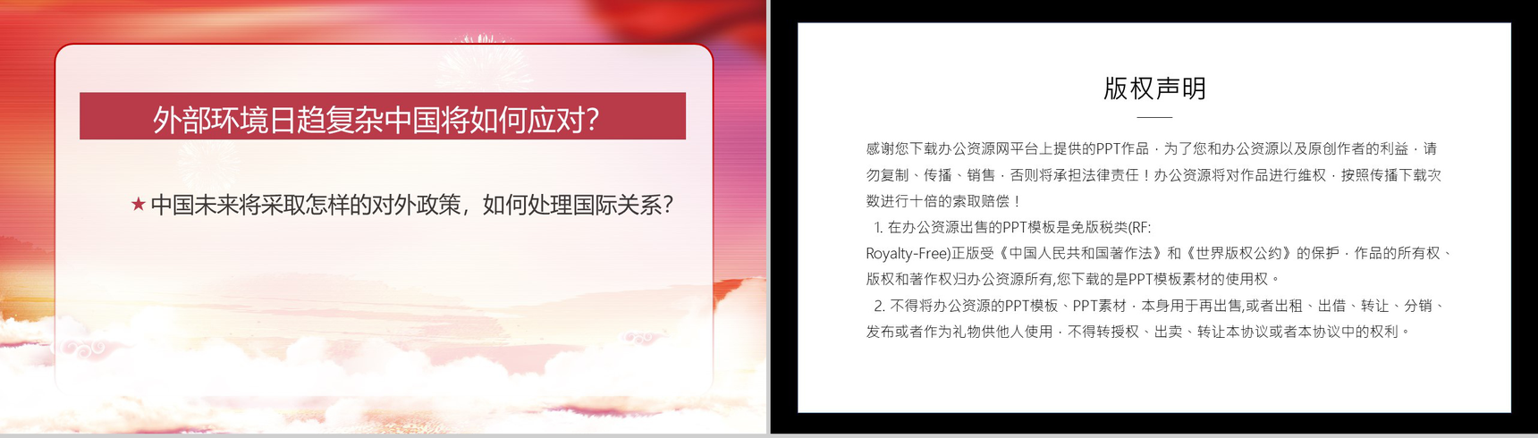 全国两会民生热点话题学习心得PPT模板-10