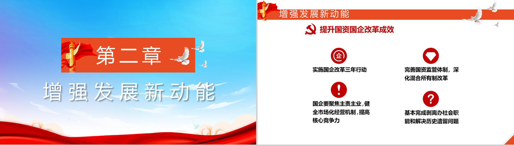 全国两会政府工作内容解读思想汇报PPT模板-5