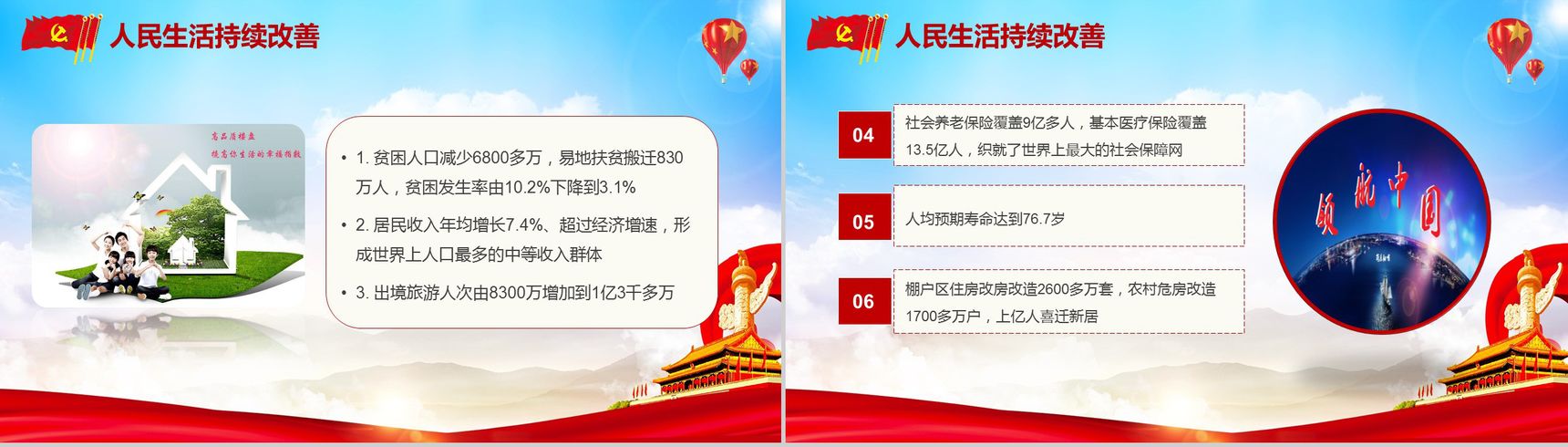 厉害了我的国中国梦演讲汇报学习强国心得体会PPT模板-8