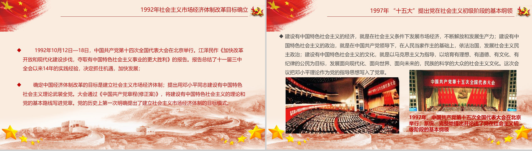 回望来路不忘初心改革开放PPT模板-10