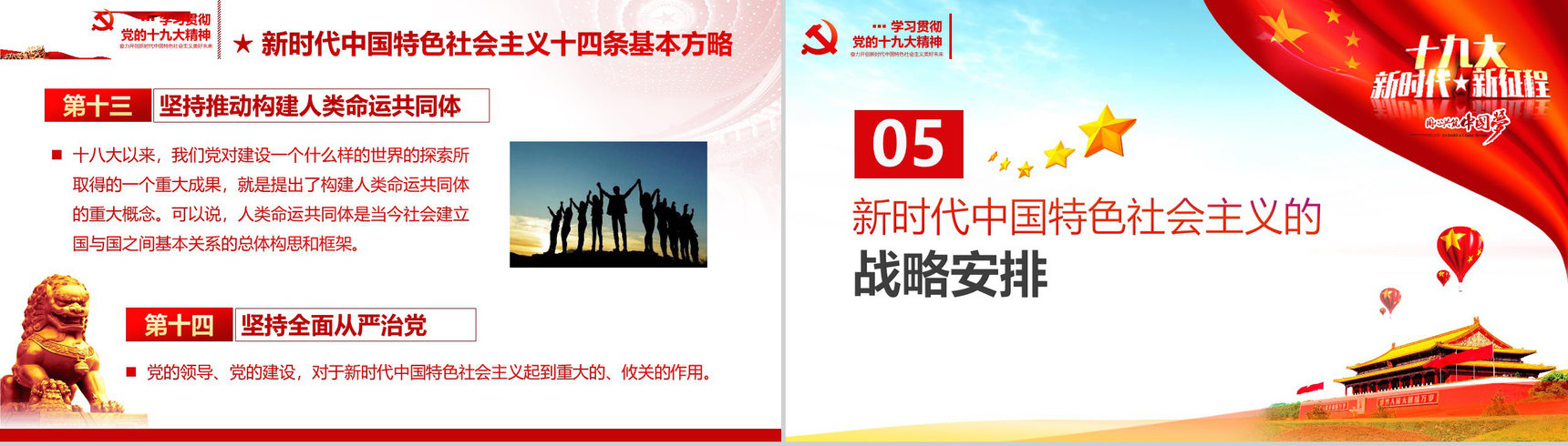 奋力开创新时代学习十九大精神心得体会PPT模板-18