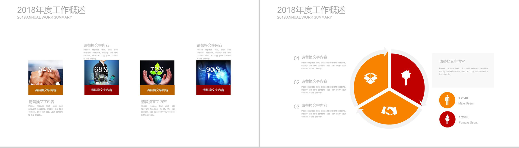 税务工作总结报告演示PPT模板-11