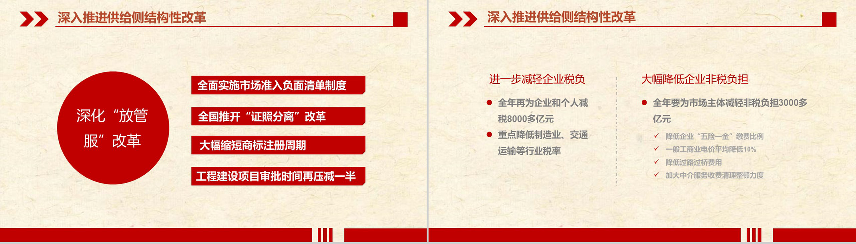 2018政府工作报告政府解读PPT模板-9