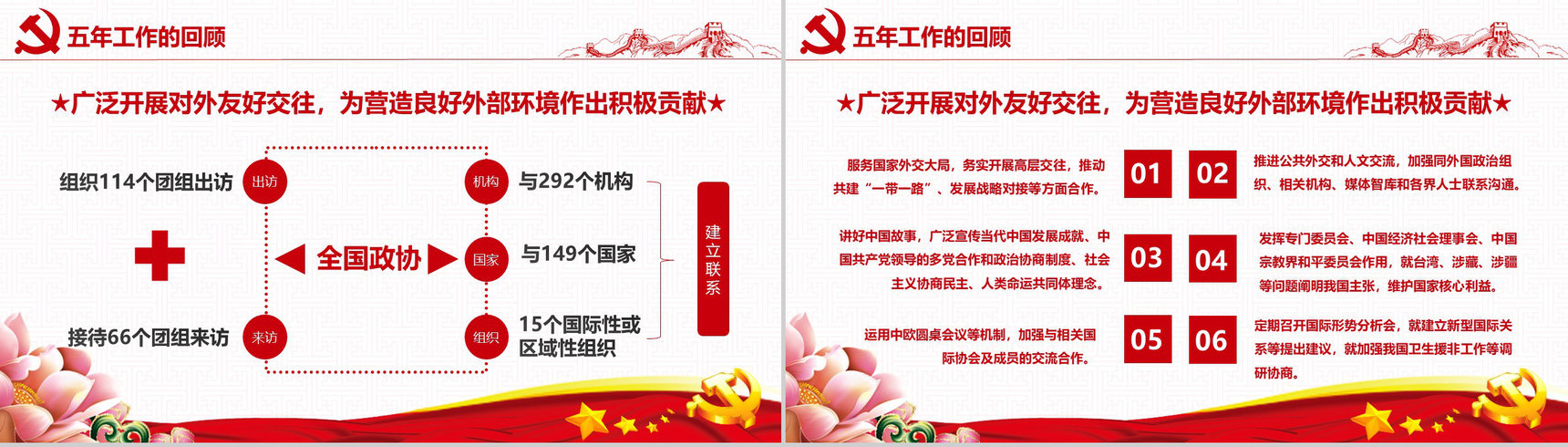 2018响应党的号召聚焦两会政府党建PPT模板-13