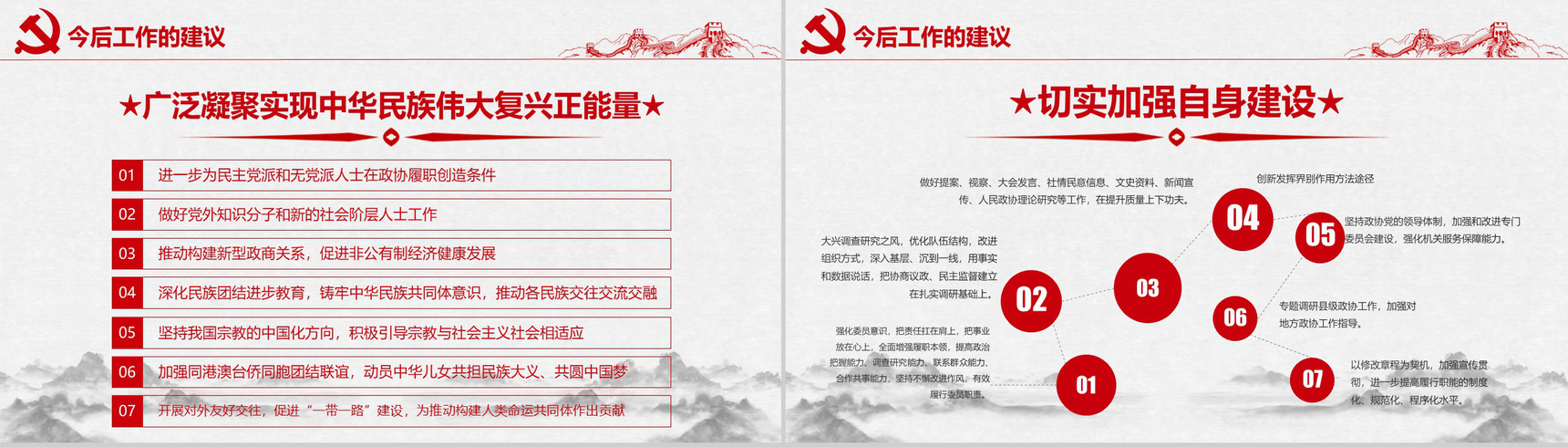 聚焦两会之政协十三届一次会议解读党政学习PPT模板-24