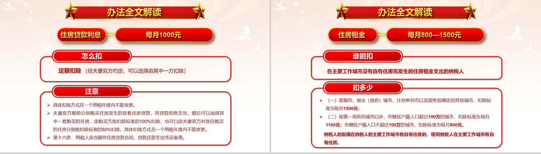 个税专项附加扣除法个人所得税改革PPT模板-9