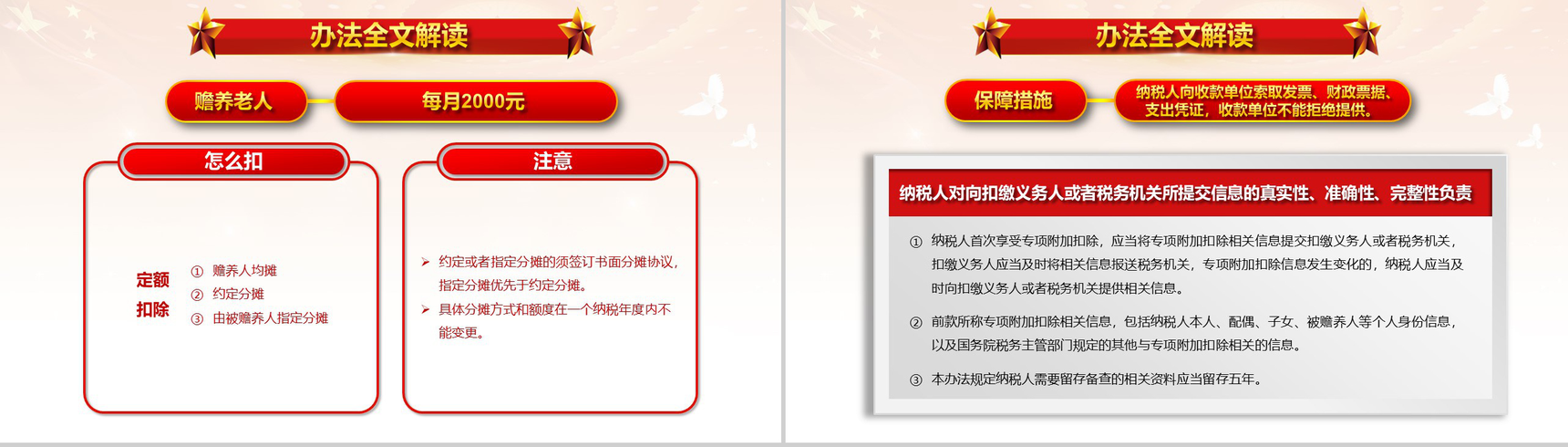 个税专项附加扣除法个人所得税改革PPT模板-11