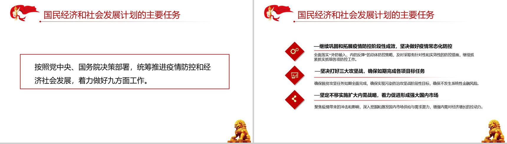 2020全国两会热点内容解读报告PPT模板-8