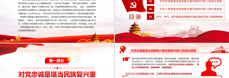 打好堪当民族复兴重任时代新人的“底色”PPT精品学习贯彻总书记在庆祝共青团成立100周年大会上的重要讲话精神专题