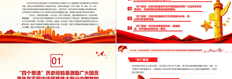 深刻领悟共青团和青年工作的历史经验PPT精品学习总书记在中国青年团成立100周年大会上的重要讲话课件